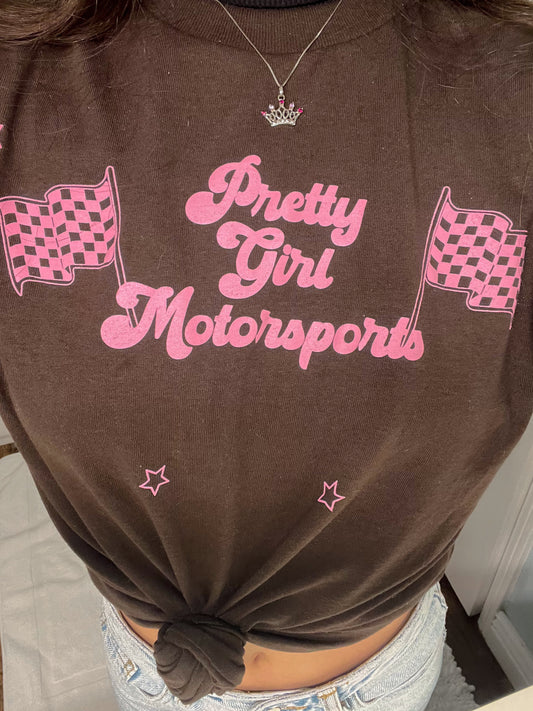 Pretty Girl Motorsports Logo T-Shirt