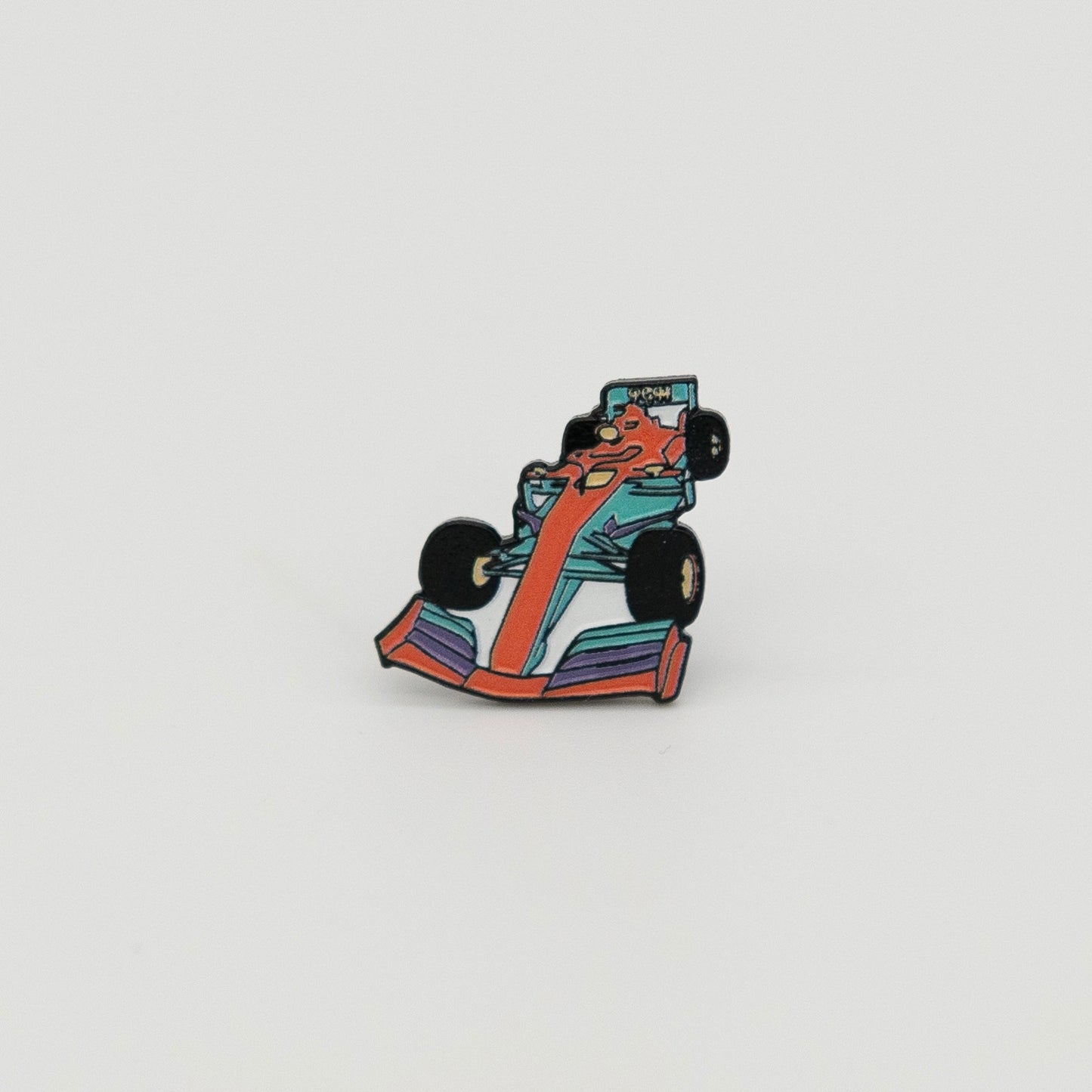 Race Car Enamel Pins